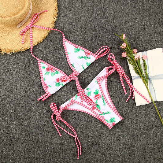 Split Print Seduce - Strap Tease: Rose Edition